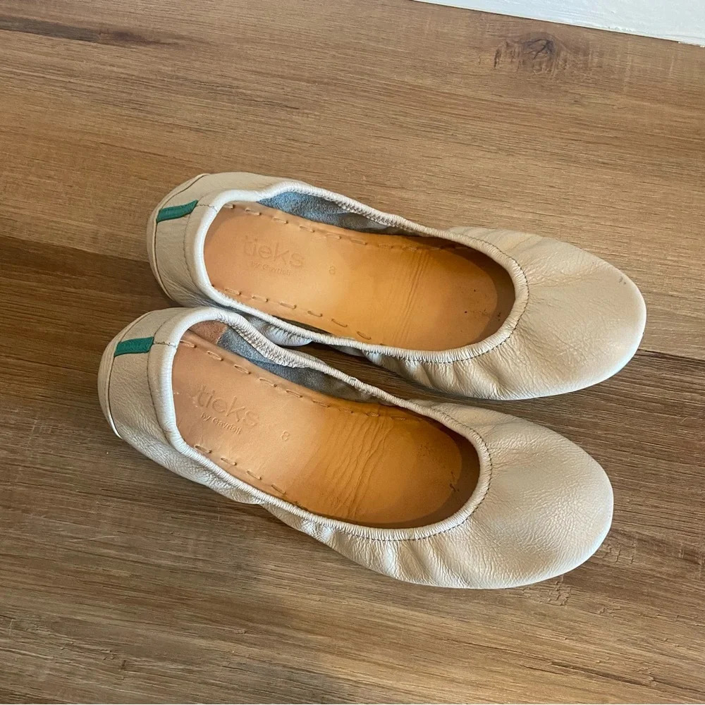Tieks Ballet Flat Gray Size 8